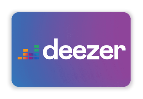 Deezer-giftcard-homepage - Reloadbase